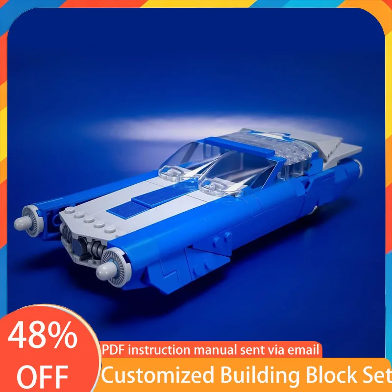 473 Parts Speed King The Fantasticar MOC Customize Modular Building Block Creative Design Design Simple DIY Toy Christmas Gift
473 Parts Speed King The Fantasticar MOC Customize Modular Building Block Creative Design Design Simple DIY Toy Christmas Gift