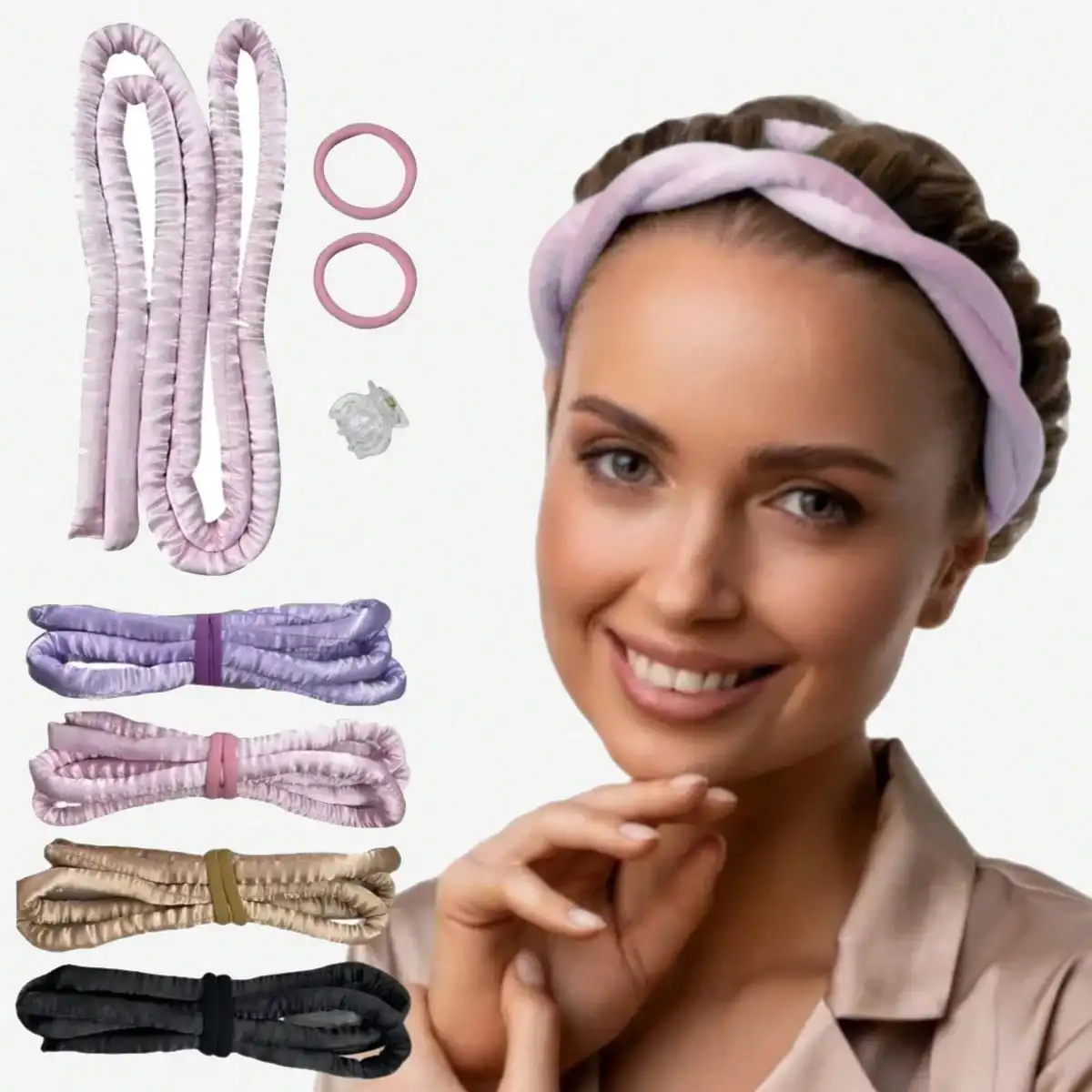 4pcs/Set Extra Long Wavy Curling Iron, Soft Curl Hair Beauty Styling Tools, Hair Rollers, Heatless Curls, Hair Curler, Hair Products And Accessories For Barber Salon Beauty Back To School, Travel Holiday Essentials, Hair Curlers, Curly Hair Brush, Rollers
4pcs/Set Extra Long Wavy Curling Iron, Soft Curl Hair Beauty Styling Tools, Hair Rollers, Heatless Curls, Hair Curler, Hair Products And Accessories For Barber Salon Beauty Back To School, Travel Holiday Essentials, Hair Curlers, Curly Hair Brush, Rollers
