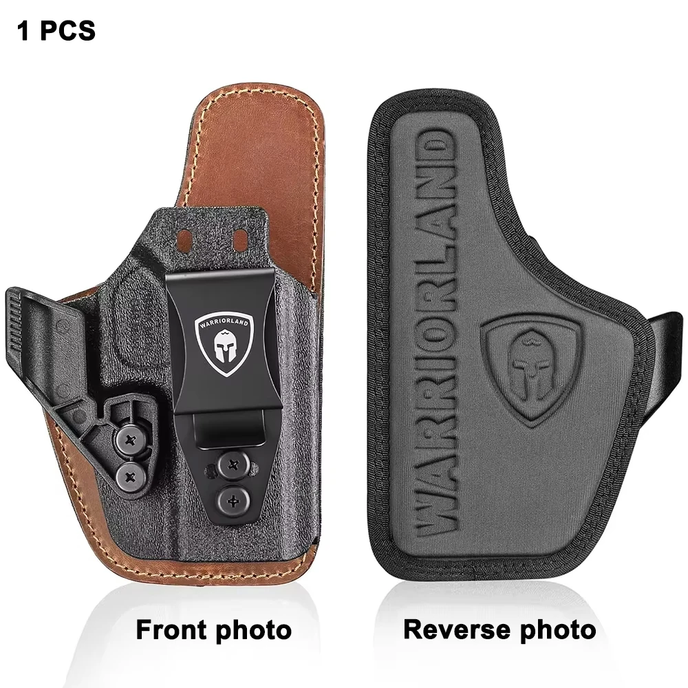 Кожаная кобура IWB для Glock 43X / 43X MOS / 43/48 MOS / G48, кобура для скрытого ношения, максимальный комфорт, для правой руки.
Кожаная кобура IWB для Glock 43X / 43X MOS / 43/48 MOS / G48, кобура для скрытого ношения, максимальный комфорт, для правой руки.