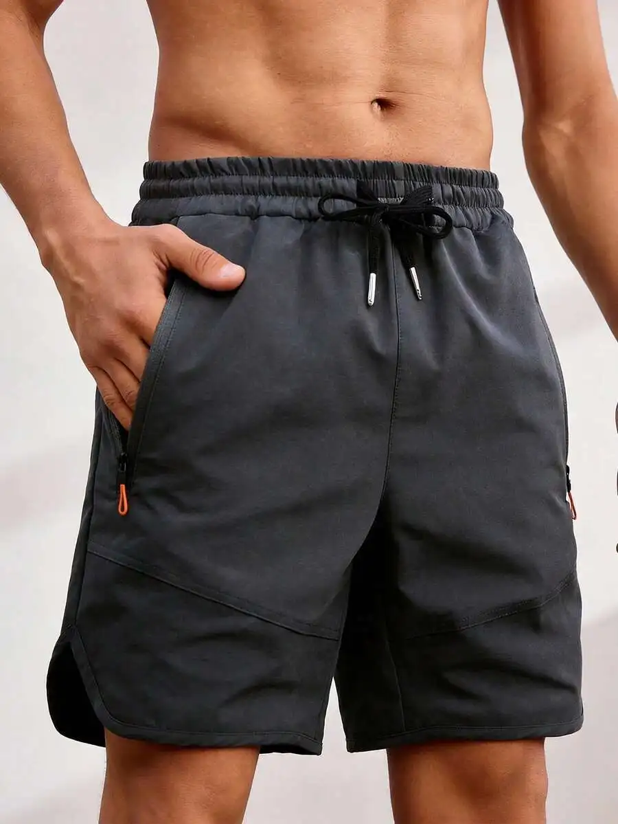 Mens 5-Inch Quick-Dry Athletic Shorts With Drawstring Waist, Zippered Pockets, Ideal For Gym, Beach, Pool, And Outdoor
Mens 5-Inch Quick-Dry Athletic Shorts With Drawstring Waist, Zippered Pockets, Ideal For Gym, Beach, Pool, And Outdoor
