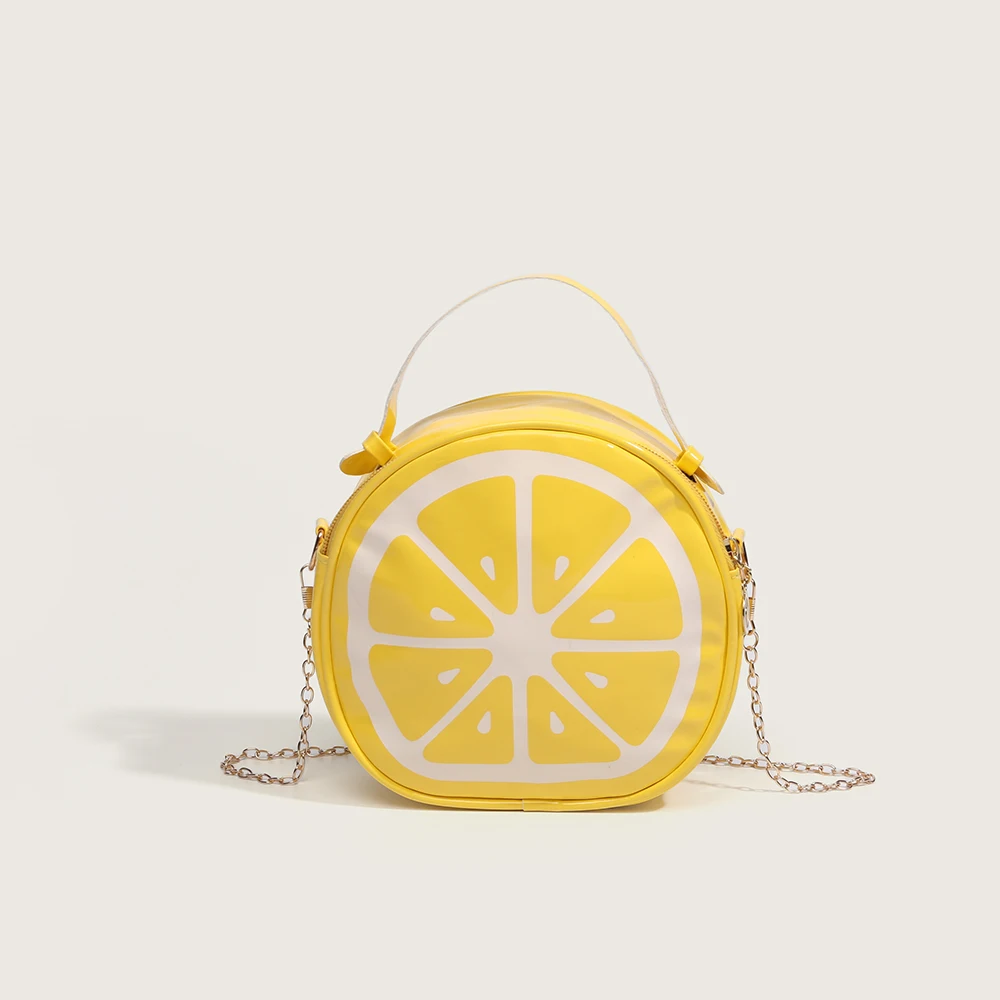 Fashionable fruit lemon citrus shaped bag, adjustable detachable shoulder strap, suitable for every season, fresh and sweet Y2K
Fashionable fruit lemon citrus shaped bag, adjustable detachable shoulder strap, suitable for every season, fresh and sweet Y2K