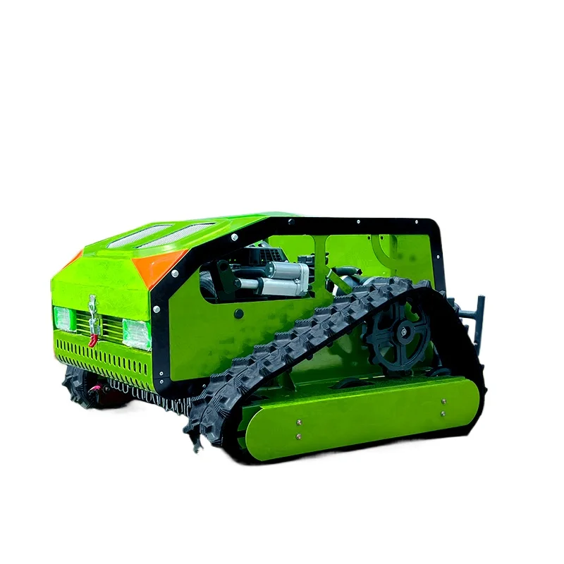 Remote control crawler lawn mower Photovoltaic lawn orchard small lawn mower Mower Oil-electric hybrid lawn mower
Remote control crawler lawn mower Photovoltaic lawn orchard small lawn mower Mower Oil-electric hybrid lawn mower