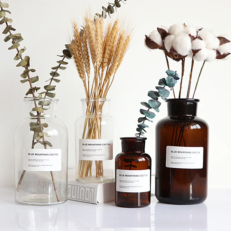 Fond Photography Accessories Brown Bottle Transparent Glass Perfume Container Reagent Bottles Flower Arranging Art Photo Props
Fond Photography Accessories Brown Bottle Transparent Glass Perfume Container Reagent Bottles Flower Arranging Art Photo Props