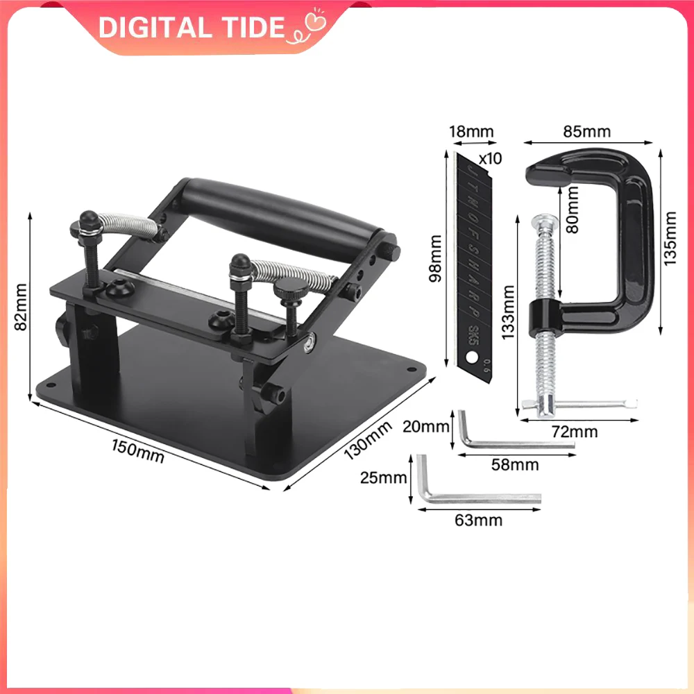 Large Manual Leather Skiving Machine Skin Thinning Belt Skiver Strap Splitter Peeling Machine DIY Leather Craft Tools (L/S)
Large Manual Leather Skiving Machine Skin Thinning Belt Skiver Strap Splitter Peeling Machine DIY Leather Craft Tools (L/S)