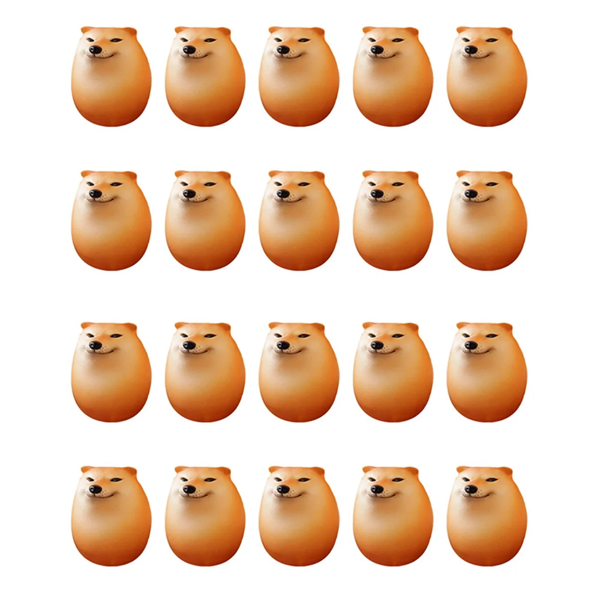 A72Z 20x Egg Dog Shiba Inu Realistic Egg Shape Desk Decor Dog & Egg Union Decoration for Home Offices Fun Christmas Gifts
A72Z 20x Egg Dog Shiba Inu Realistic Egg Shape Desk Decor Dog & Egg Union Decoration for Home Offices Fun Christmas Gifts