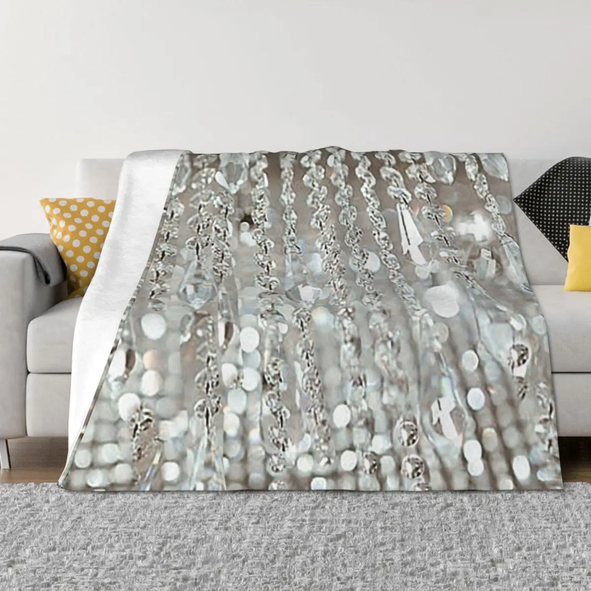 Photographic Image of Chandelier of Crystals and Light Throw Blanket Softest Heavy funny gift Blankets
Photographic Image of Chandelier of Crystals and Light Throw Blanket Softest Heavy funny gift Blankets