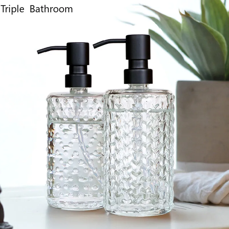 Glass Household Kitchen Liquid Soap Bottle Empty Pump Bottle 400ml Liquid Soap Dispenser Bathroom Decoration Accessories
Glass Household Kitchen Liquid Soap Bottle Empty Pump Bottle 400ml Liquid Soap Dispenser Bathroom Decoration Accessories