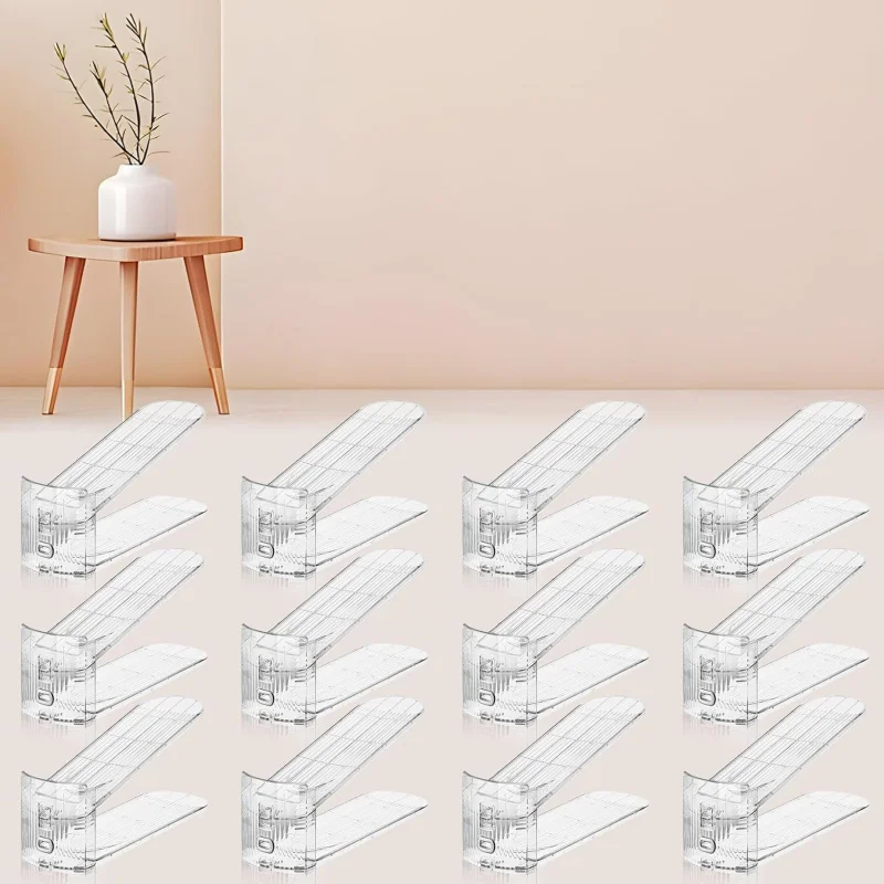 Набор из 12 органайзеров для обуви - компактные держатели для обуви, экономящие место, для хранения в шкафу и на полках
Набор из 12 органайзеров для обуви - компактные держатели для обуви, экономящие место, для хранения в шкафу и на полках