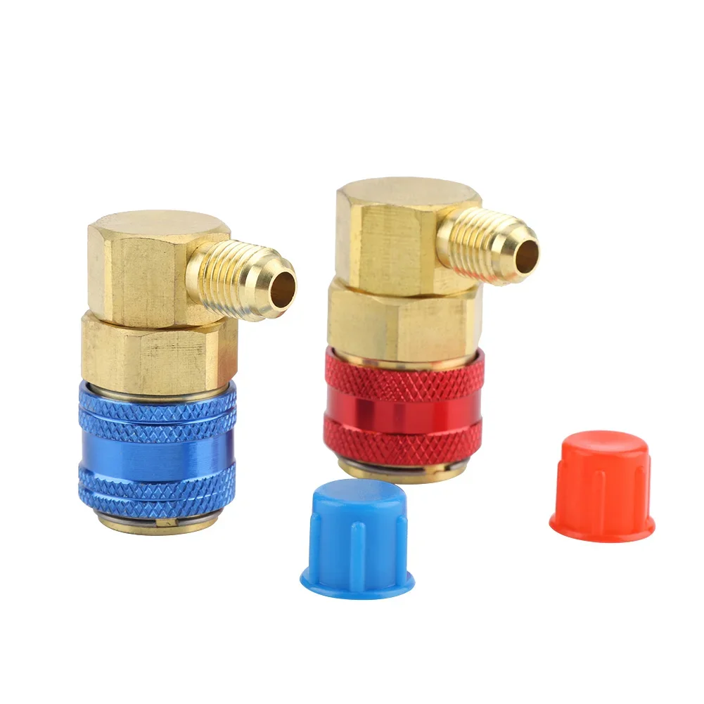 Pair of R134a Car Air Condition Fluoride Joints Quick Couplers Connectors for Refrigerant R134a
Pair of R134a Car Air Condition Fluoride Joints Quick Couplers Connectors for Refrigerant R134a
