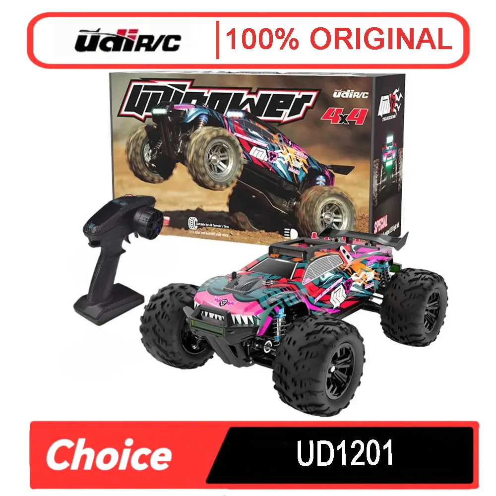UD12-PRO V3.0 1:12 Brushless RC Truck - 4WD High-Speed Desert Off-Road, 60A ESC, Metal Shock, 2.4Ghz
UD12-PRO V3.0 1:12 Brushless RC Truck - 4WD High-Speed Desert Off-Road, 60A ESC, Metal Shock, 2.4Ghz