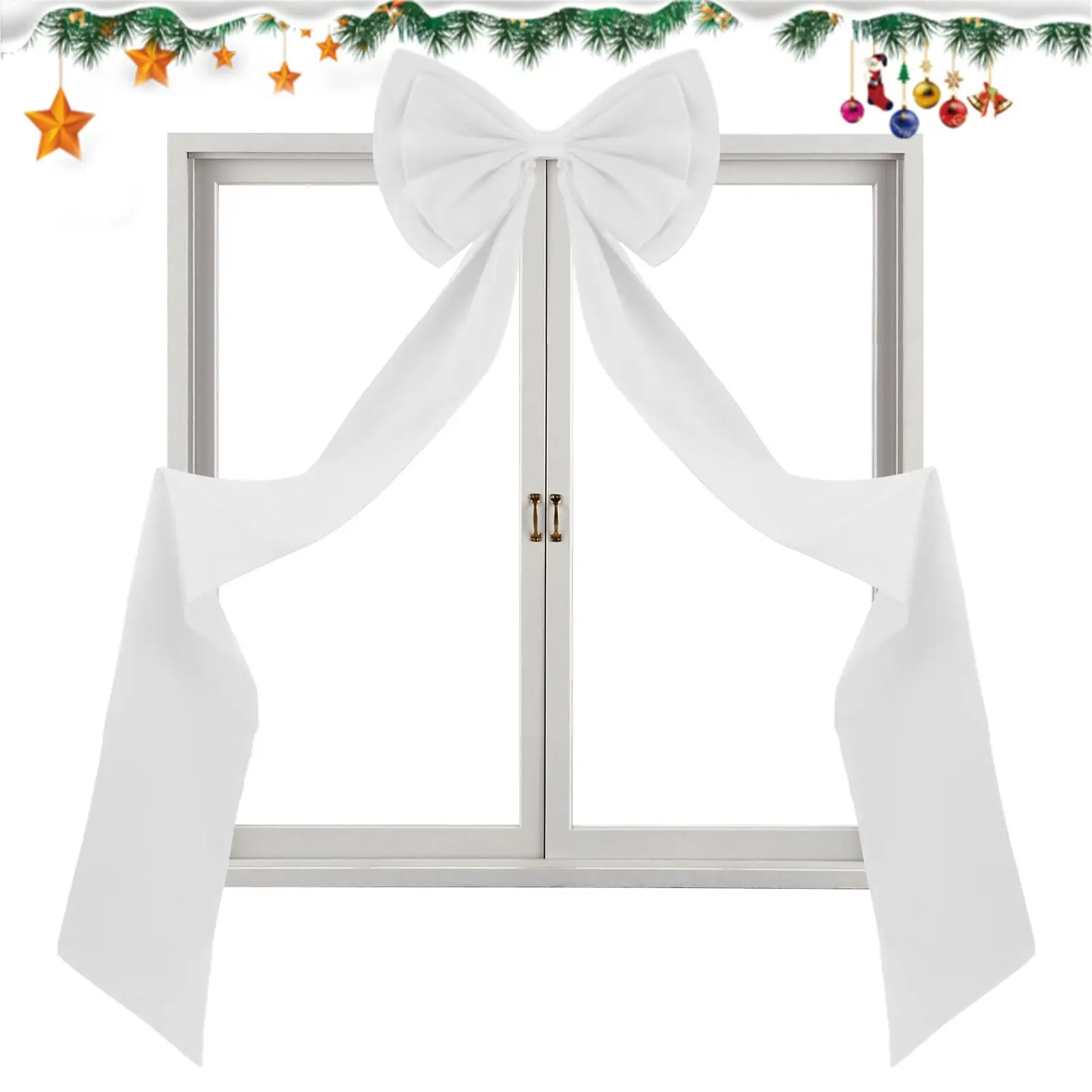 Бант для рождественской елки Очень большие украшения Большой топпер с бантом Рождественские елочные украшения для свадьбы, дня рождения, стены, входной двери
Бант для рождественской елки Очень большие украшения Большой топпер с бантом Рождественские елочные украшения для свадьбы, дня рождения, стены, входной двери