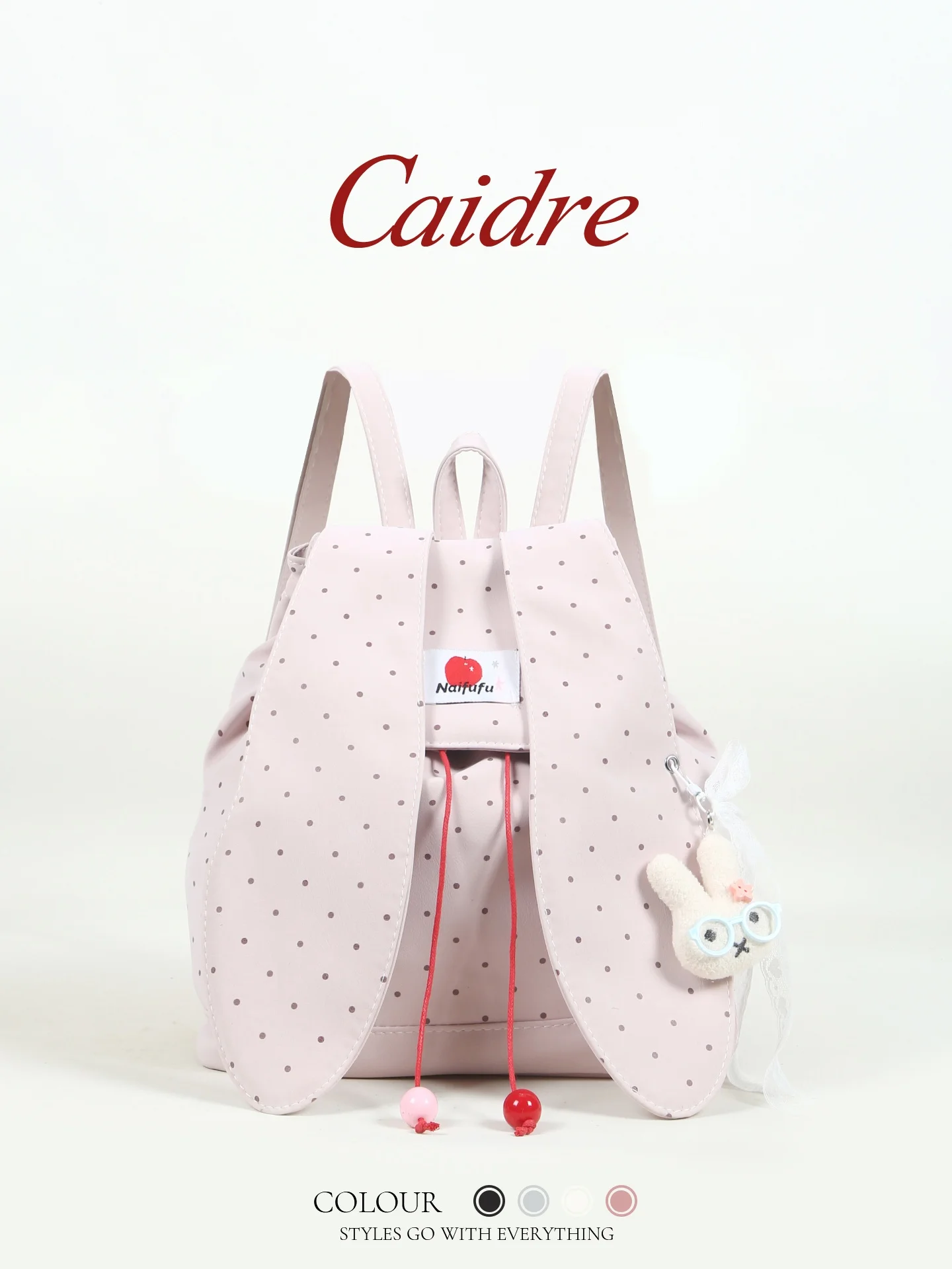 Caidre Polka Dot Student Backpack Large Capacity Travel Bag Birthday Gift Lightweight Commuter Style Soft Handle Backpack
Caidre Polka Dot Student Backpack Large Capacity Travel Bag Birthday Gift Lightweight Commuter Style Soft Handle Backpack