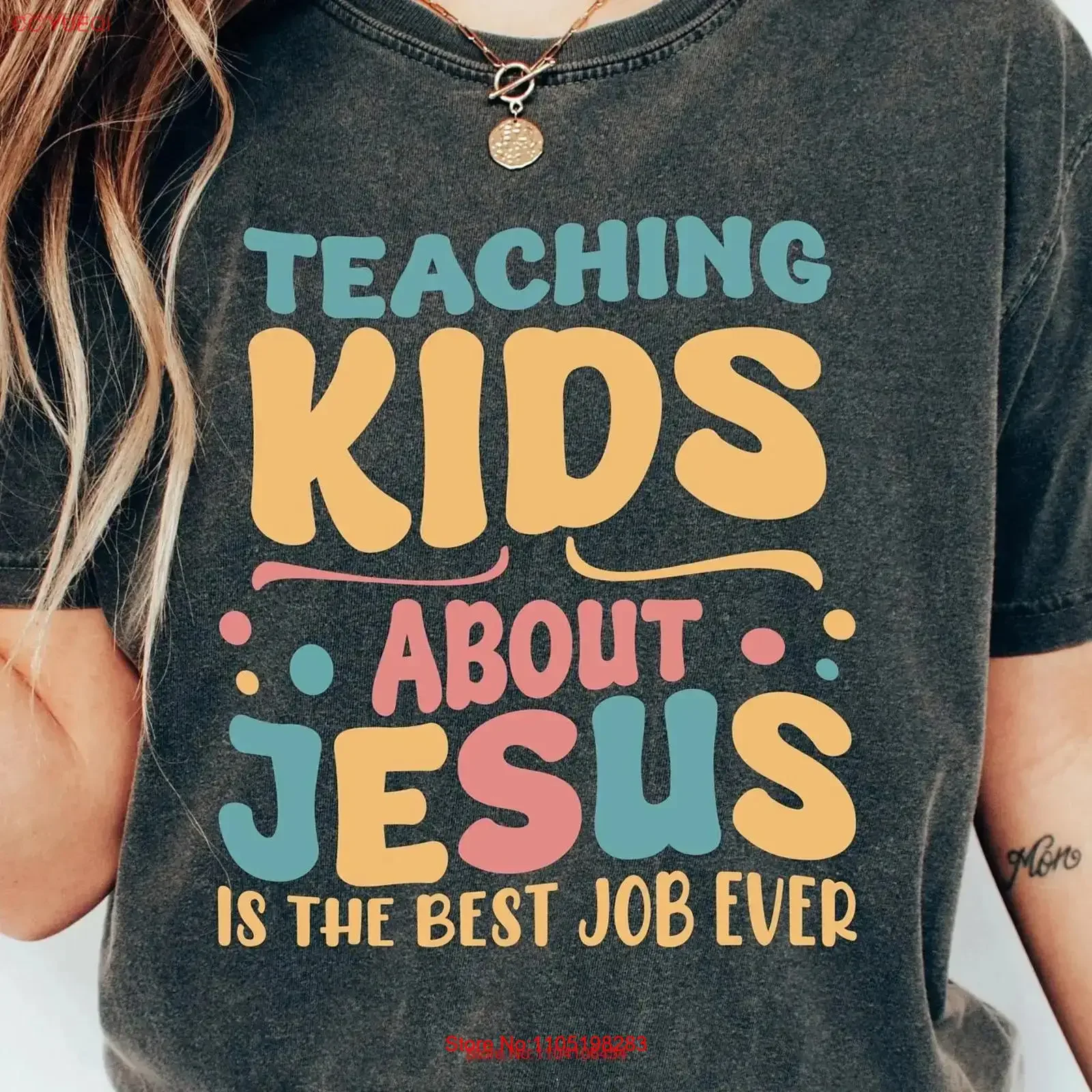 Футболка «Обучение детей о Иисусе, лучшая работа на свете», «Хрестная мама» для религиозных женщин, церковная Библия, исследование, учитель, винтажная стираная
Футболка «Обучение детей о Иисусе, лучшая работа на свете», «Хрестная мама» для религиозных женщин, церковная Библия, исследование, учитель, винтажная стираная