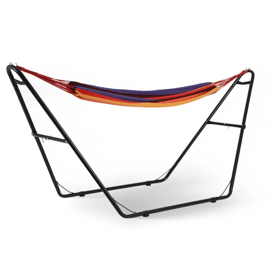 Outdoor Leisure Tropical Hammock and Frame - Stripe
Outdoor Leisure Tropical Hammock and Frame - Stripe