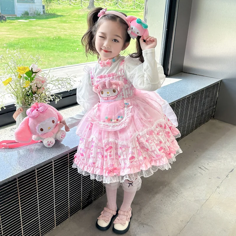 Autumn Melody Cinnamoroll Kids Girls Lolita Dress Anime Sanrios Kawaii Role Playing Princess Dresses Sweet Tutu Halloween Dress
Autumn Melody Cinnamoroll Kids Girls Lolita Dress Anime Sanrios Kawaii Role Playing Princess Dresses Sweet Tutu Halloween Dress