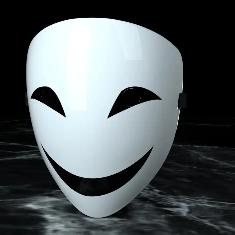 y2k new Smiling Scary Mask Full Face Ghost Face Joker Black Evil Halloween Ghost Mask party supplies
y2k new Smiling Scary Mask Full Face Ghost Face Joker Black Evil Halloween Ghost Mask party supplies