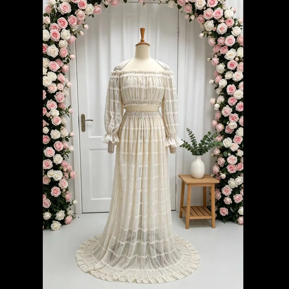 Maternity Dress Photoshoot Pleated Chiffon Gown Sexy Off Shoulder Short Top Dress For Pregnant Women Baby Shower Dresses
Maternity Dress Photoshoot Pleated Chiffon Gown Sexy Off Shoulder Short Top Dress For Pregnant Women Baby Shower Dresses