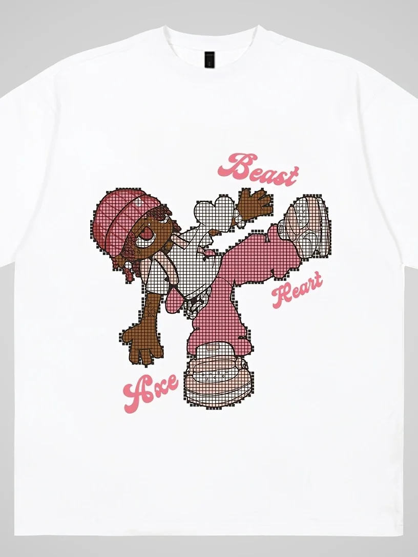 Hip Hop Casual Men's Printed T-Shirt - Comfortable Short Sleeve Round Neck Tee for Everyday Wear
Hip Hop Casual Men's Printed T-Shirt - Comfortable Short Sleeve Round Neck Tee for Everyday Wear