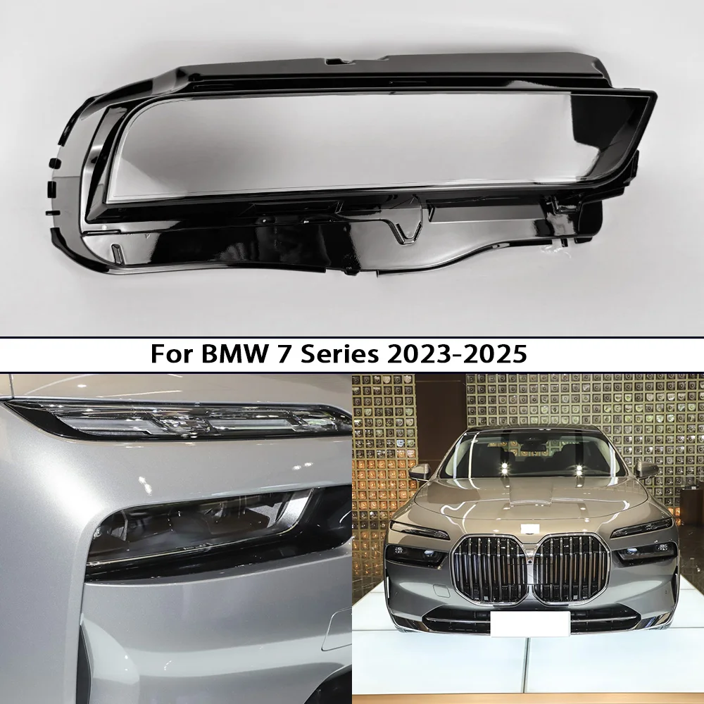 For BMW 7 Series G70 2023 2024 2025 Front Light Lens Reflector Transparent Clear Cover Headlight Assembly Housing Headlamp Shell
For BMW 7 Series G70 2023 2024 2025 Front Light Lens Reflector Transparent Clear Cover Headlight Assembly Housing Headlamp Shell