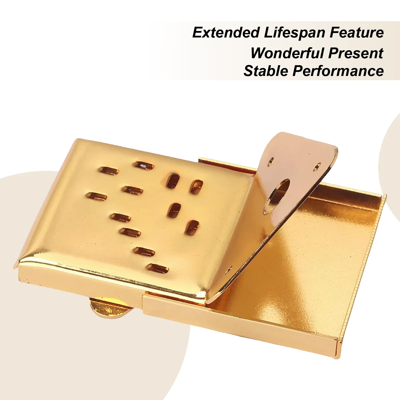 Replacement Mandolin Tailpiece 8-String Mandolin Tailpiece Accessories With Buckle And Screws Musical Instrument Parts For