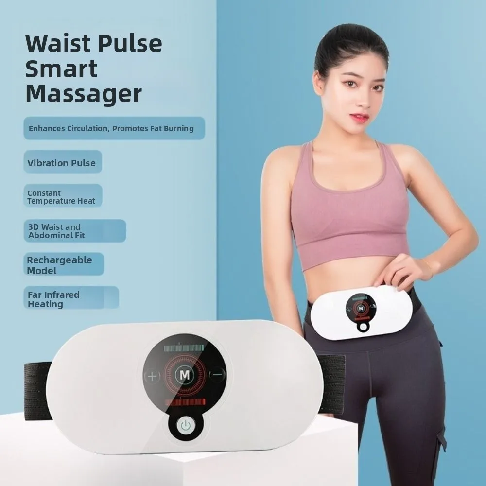 5 Modes Abdominal Massager 18 Level Anti-cellulite Electric Fat Reduction Belt Adopt EMS Technology and Heating Belly Fat Burner 
5 Modes Abdominal Massager 18 Level Anti-cellulite Electric Fat Reduction Belt Adopt EMS Technology and Heating Belly Fat Burner
