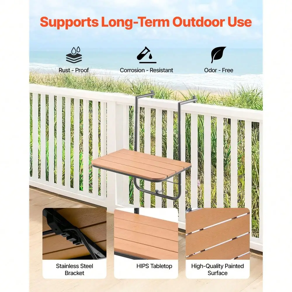 Hanging Table 15 X 39 Inches 19 X 24 Inches 25 X 24 Inches Plastic Wood Metal Folding Balcony Railing Table Outdoor Balcony
Hanging Table 15 X 39 Inches 19 X 24 Inches 25 X 24 Inches Plastic Wood Metal Folding Balcony Railing Table Outdoor Balcony