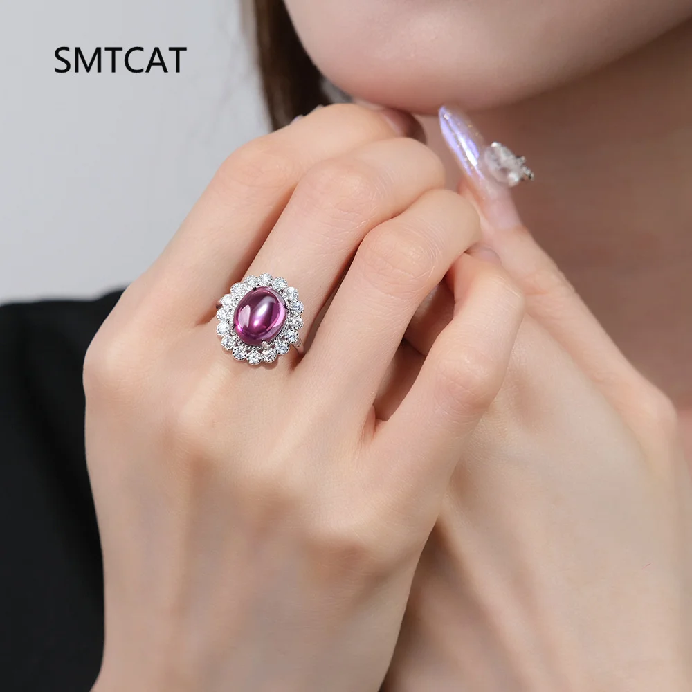 Oval Cut Natural Amethyst 925 Sterling Silver Luxury Purple Tanzanite Adjustable Ring for Women Statement Gemstone Jewelry Anel
Oval Cut Natural Amethyst 925 Sterling Silver Luxury Purple Tanzanite Adjustable Ring for Women Statement Gemstone Jewelry Anel