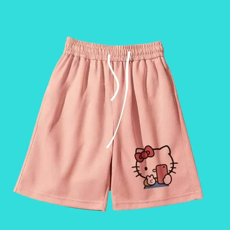 MOTO-Sanrio Anime Cartoon Printed Hello Kitty Men's and Women's Shorts Summer Trendy Loose
MOTO-Sanrio Anime Cartoon Printed Hello Kitty Men's and Women's Shorts Summer Trendy Loose