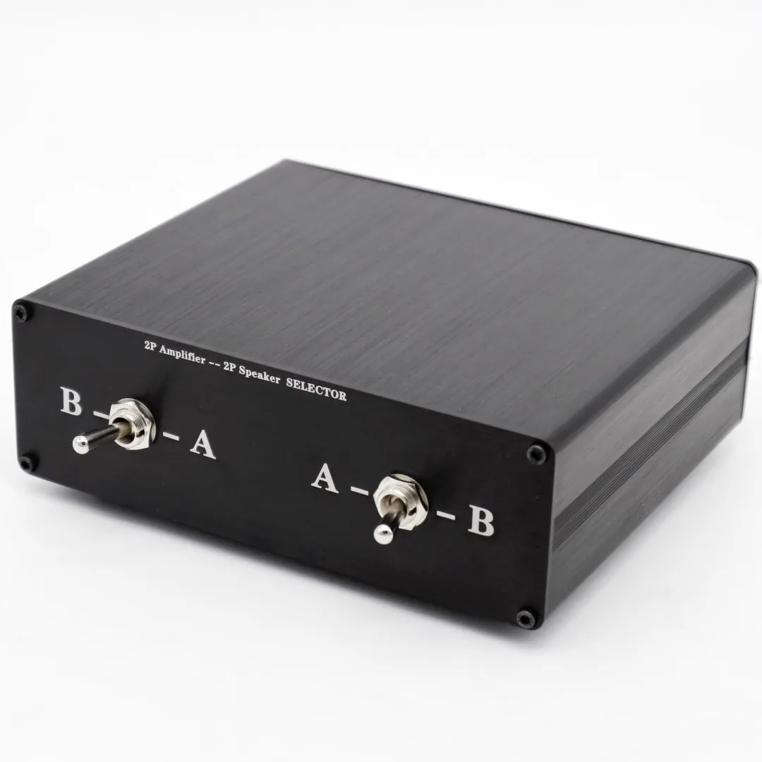 HiFi Version Home Amplifier Speaker Switcher High Current Aluminum Chassis
HiFi Version Home Amplifier Speaker Switcher High Current Aluminum Chassis