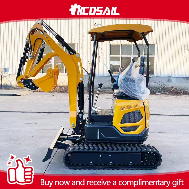 OKW18 3-Cylinder Engine Excavator 1.7 Ton 1.8 Ton Micro Digger for Home Garden Farm Breeding Ground Construction Site
OKW18 3-Cylinder Engine Excavator 1.7 Ton 1.8 Ton Micro Digger for Home Garden Farm Breeding Ground Construction Site