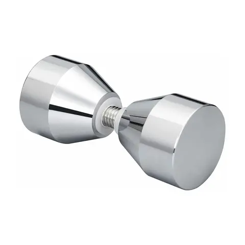 Glass Door Knob Shower Door Handle 1pcs 3cm for X 6cm Aluminum Alloy Convenient To Grip Double Sided Knobs Glass