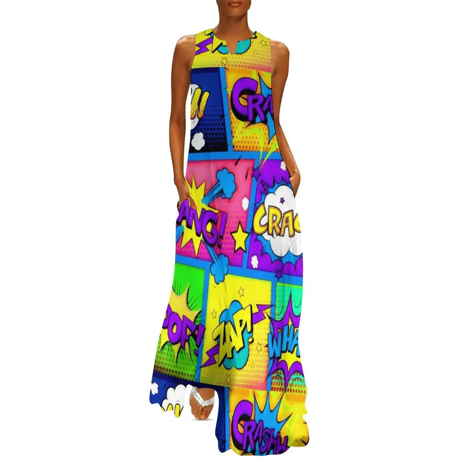 Colorful Comic Book Panels Long Dress dress women summer dresses for womens sexy dress women formal occasion dresses
Colorful Comic Book Panels Long Dress dress women summer dresses for womens sexy dress women formal occasion dresses