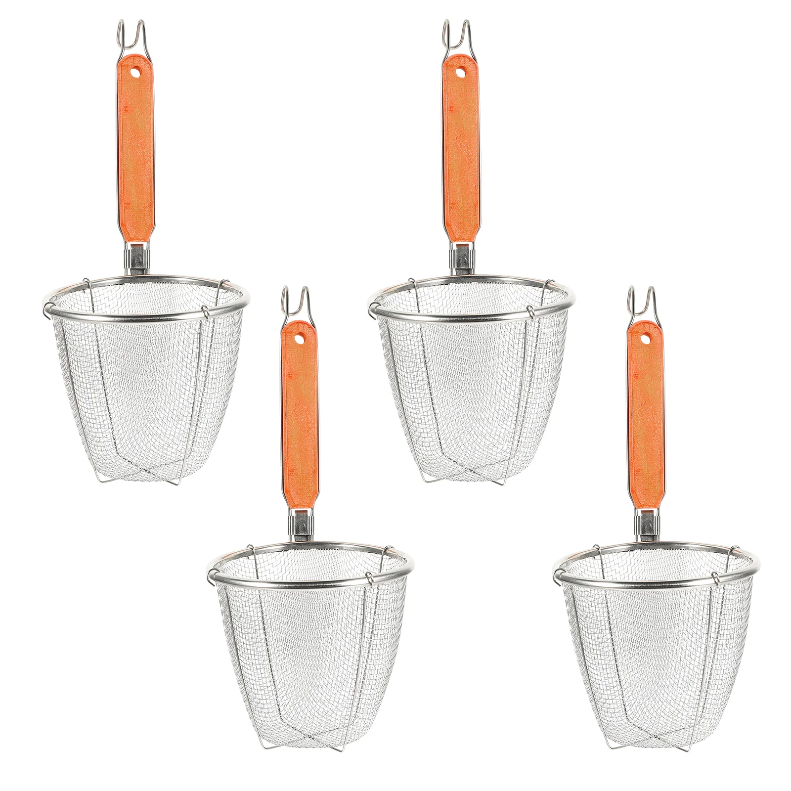 4 Pcs Stainless Steel Filter Colander Practical Skimmer Spoon Noodle Strainer with Handle Pasta Mesh Basket for Baskets Home
4 Pcs Stainless Steel Filter Colander Practical Skimmer Spoon Noodle Strainer with Handle Pasta Mesh Basket for Baskets Home