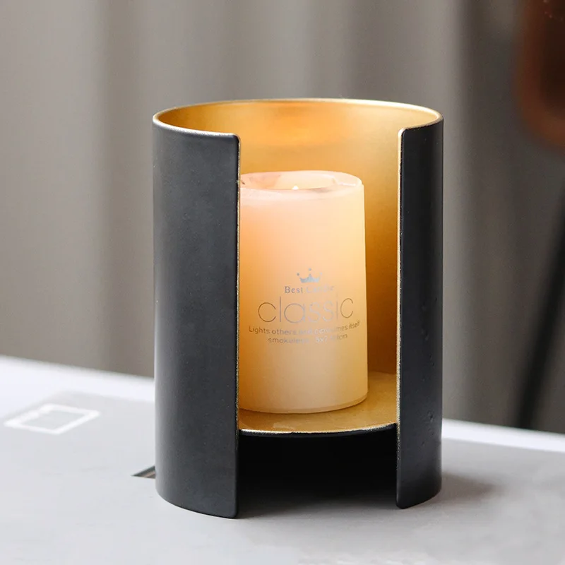 Light luxury ornaments, semi-circular candle holders, creative study, homestay, hotel restaurant, arts and crafts
Light luxury ornaments, semi-circular candle holders, creative study, homestay, hotel restaurant, arts and crafts