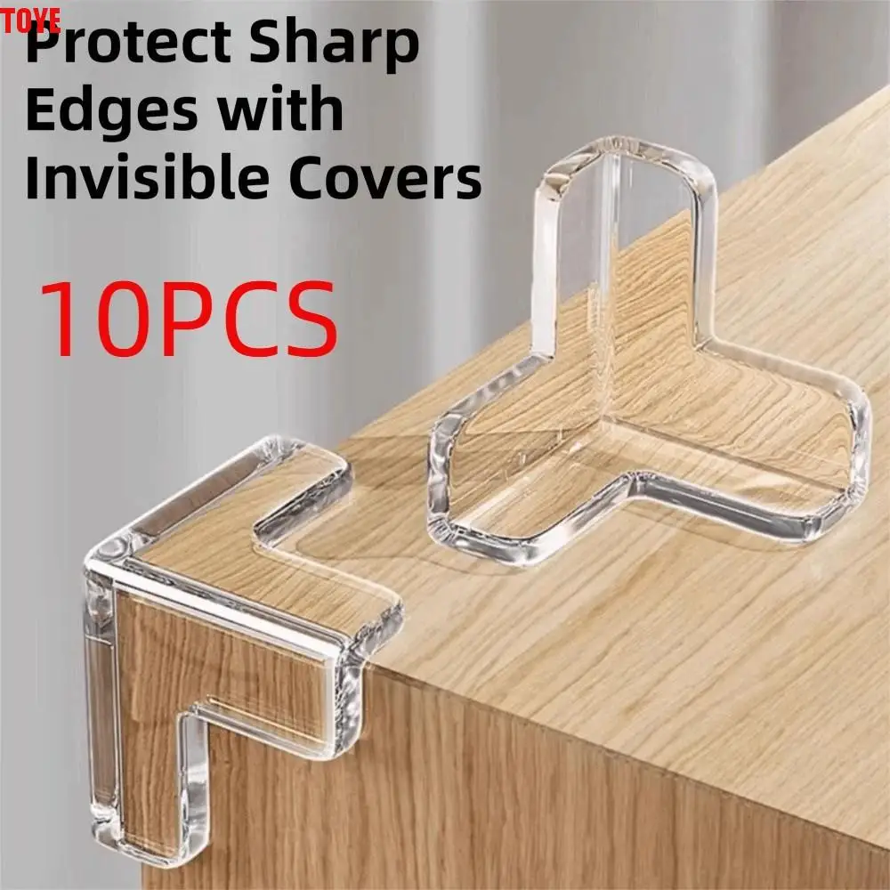 10Pcs Transparent Furniture Corner Guard Easy-to-Peel Tab Soft Baby Safety Edge Guards No Residue Protective
10Pcs Transparent Furniture Corner Guard Easy-to-Peel Tab Soft Baby Safety Edge Guards No Residue Protective