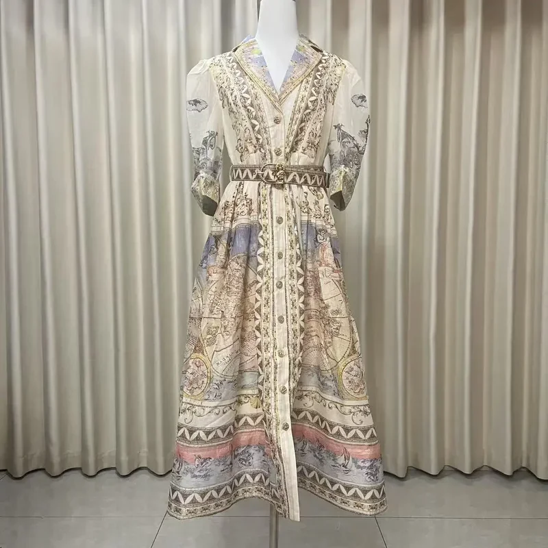 Women's Dress Floral Linen Elegant Long Dresses Casual Vacation Beach Party Dresses Woman Clothing Summer Skirts for Women 2025
Women's Dress Floral Linen Elegant Long Dresses Casual Vacation Beach Party Dresses Woman Clothing Summer Skirts for Women 2025