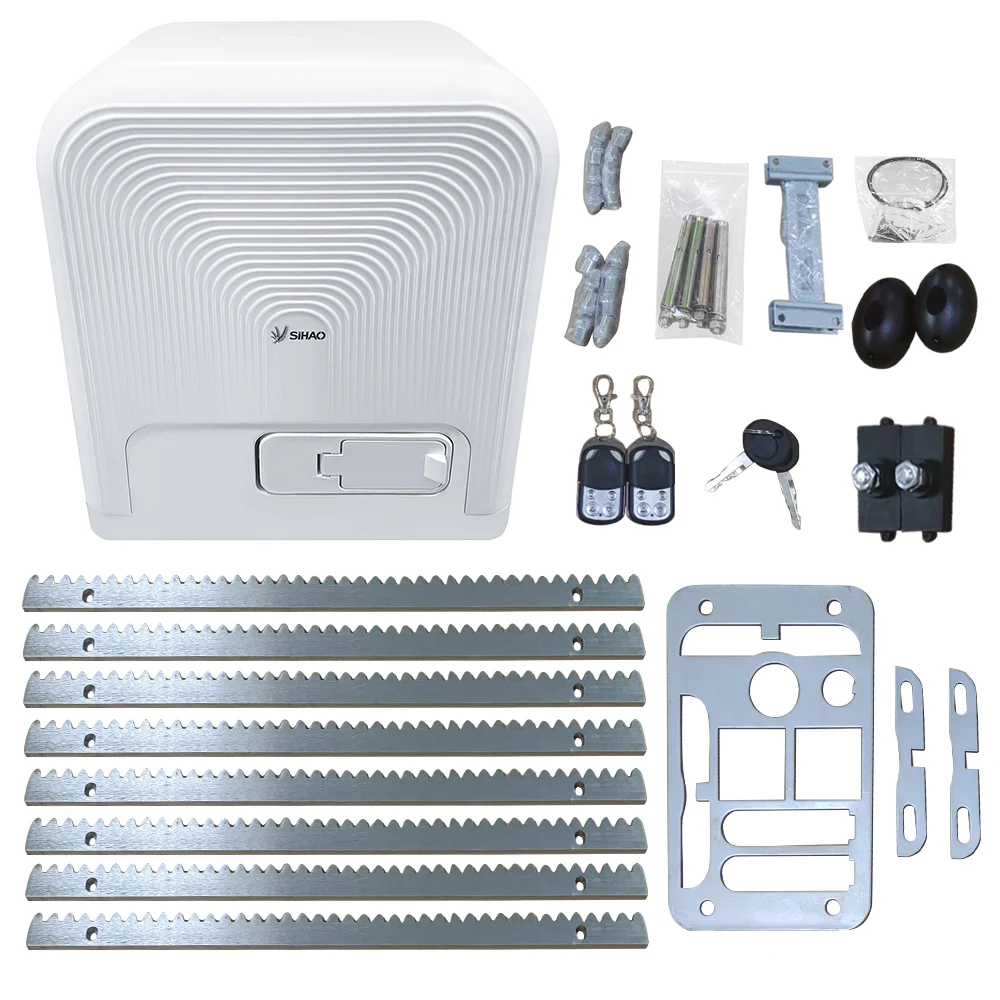 Automatic Gate Opener 800kg/1600kg Electric Sliding Gate Opener with Remote Complete Kit Hardware Security System Kit
Automatic Gate Opener 800kg/1600kg Electric Sliding Gate Opener with Remote Complete Kit Hardware Security System Kit