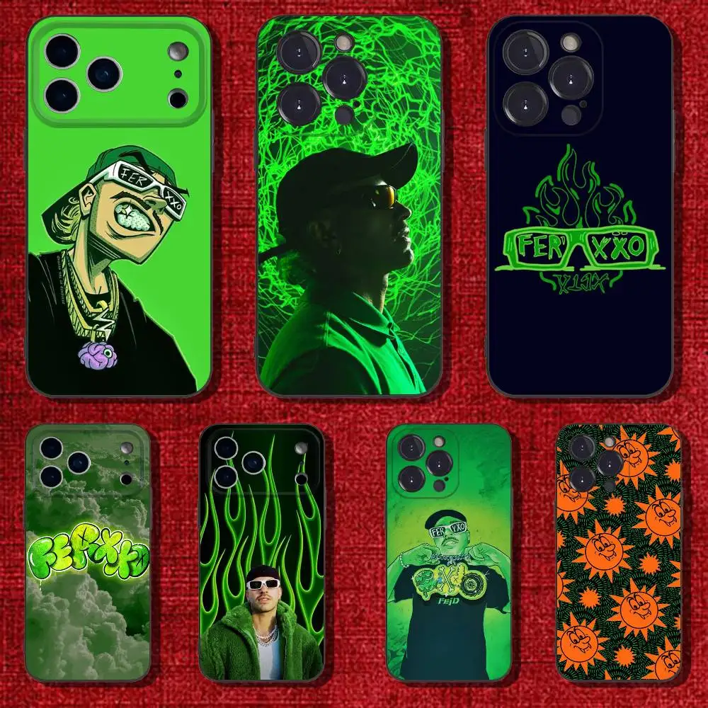 Ferxxo F-Feid Singer Phone Case For iPhone 17,16,15,14,13,12,Pro,Max,Plus,E,SE4,Air,Mini Black Soft Cover
Ferxxo F-Feid Singer Phone Case For iPhone 17,16,15,14,13,12,Pro,Max,Plus,E,SE4,Air,Mini Black Soft Cover