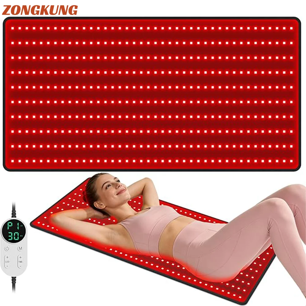 Red Light Mat for Body Large 39"x24" Infrared Light Pad with 400 LEDs Tri-Chip 660nm & 850nm for Back Leg Joint & Muscle Pain
Red Light Mat for Body Large 39"x24" Infrared Light Pad with 400 LEDs Tri-Chip 660nm & 850nm for Back Leg Joint & Muscle Pain