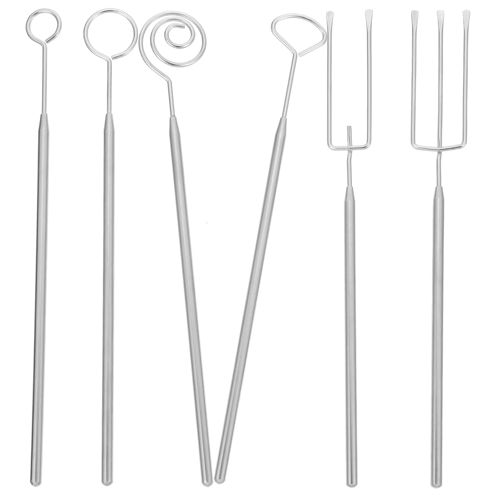 1 set 1 Set Stainless Steel Chocolate Dipping Forks Long Handle Cheese Fondue Tools Candy Making Supplies Sauce Swirl Dippers 
1 set 1 Set Stainless Steel Chocolate Dipping Forks Long Handle Cheese Fondue Tools Candy Making Supplies Sauce Swirl Dippers