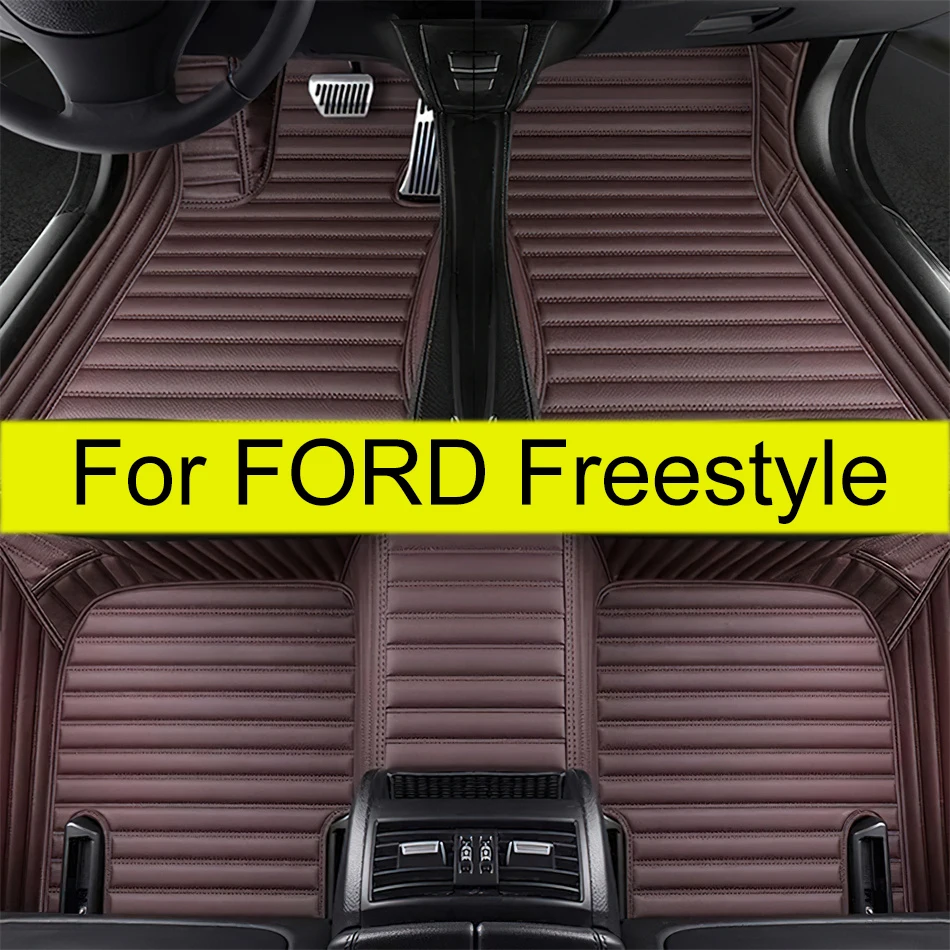 Автомобильные коврики для FORD Freestyle 2018 2019 года, кожаные коврики на заказ, искусственная кожа, 5 сидений, 100%, подходят для роскошных автомобильных ножек
Автомобильные коврики для FORD Freestyle 2018 2019 года, кожаные коврики на заказ, искусственная кожа, 5 сидений, 100%, подходят для роскошных автомобильных ножек