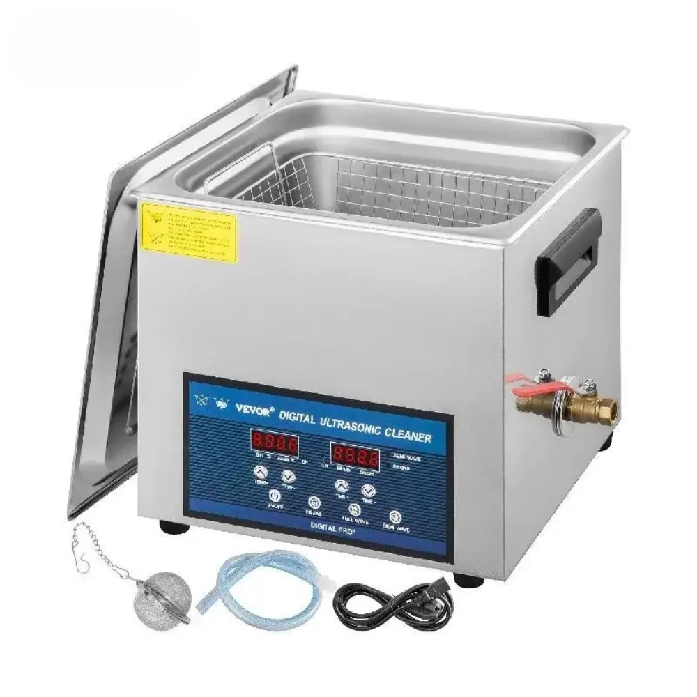 VEVOR 10L Ultrasonic Cleaner With Double-Frequen Digital Portable Washing Machine Ultrasound Home Applian
VEVOR 10L Ultrasonic Cleaner With Double-Frequen Digital Portable Washing Machine Ultrasound Home Applian