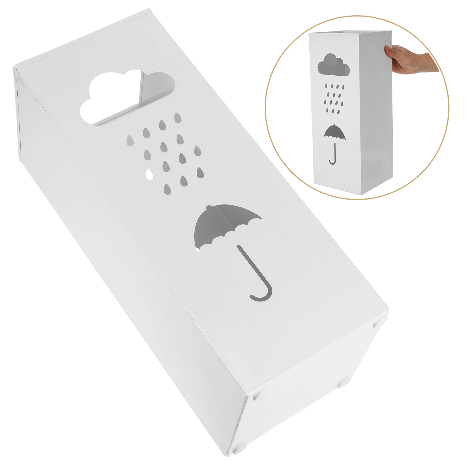 Iron Umbrella Stand Holder Rectangular Metal Bucket Freestanding Organizer Indoor Entryway Porch Hotel Hallway Storage Rack
Iron Umbrella Stand Holder Rectangular Metal Bucket Freestanding Organizer Indoor Entryway Porch Hotel Hallway Storage Rack