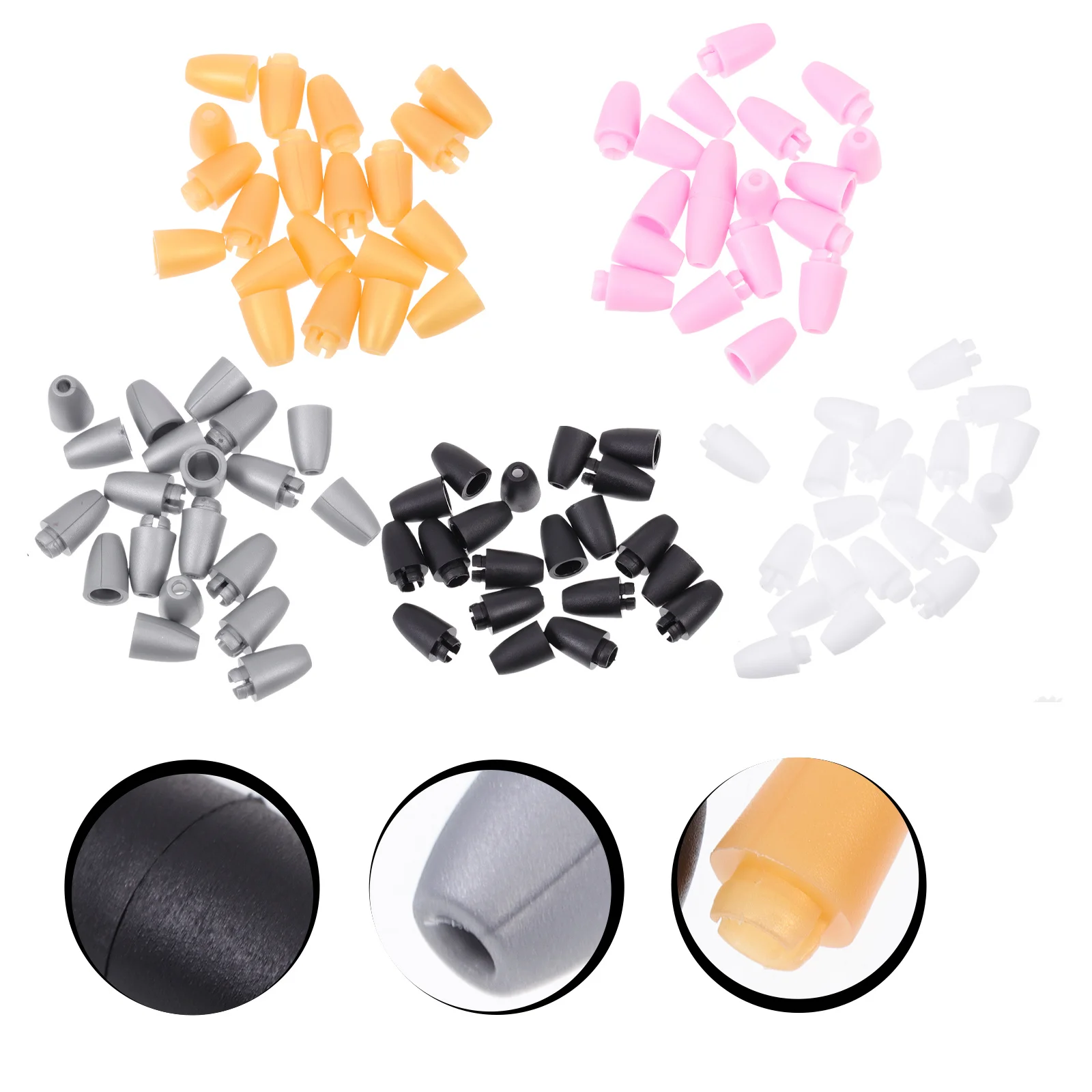 50Pcs Breakaway Safety Clasps Plastic Barrel Connectors for DIY Jewelry Bracelets Necklaces Lanyard Accessories
50Pcs Breakaway Safety Clasps Plastic Barrel Connectors for DIY Jewelry Bracelets Necklaces Lanyard Accessories