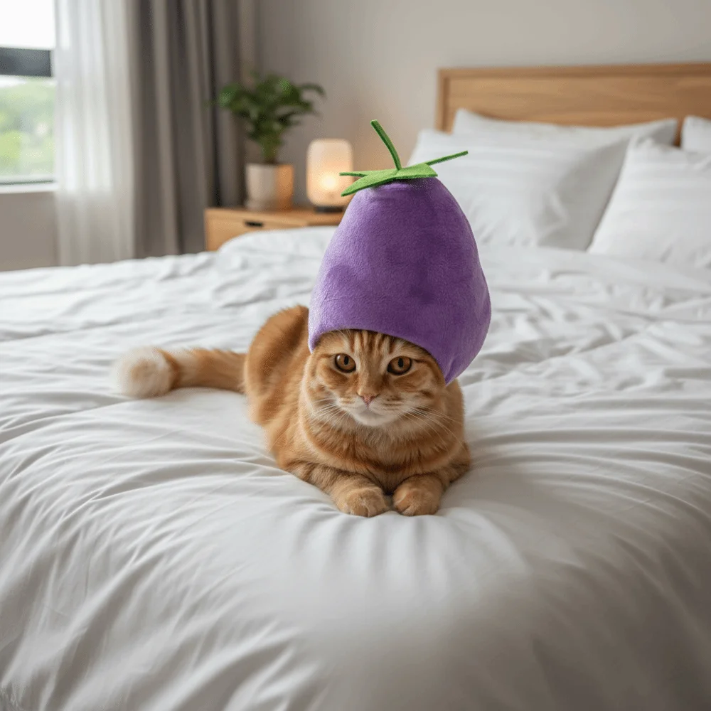 Pet Party Cap Cute Banana Cat Head Cover Adjustable Soft Pet Headwear Plush Deformable Role-Playing Costume Pet Party
Pet Party Cap Cute Banana Cat Head Cover Adjustable Soft Pet Headwear Plush Deformable Role-Playing Costume Pet Party