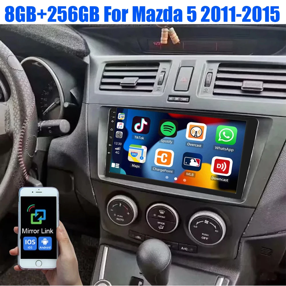 Android 15 Car radio For Mazda 5 3 CW 2011 - 2015 Car Radio Multimedia Stereo Video Player Navigation GPS Carplay 4G WIFI Auto
Android 15 Car radio For Mazda 5 3 CW 2011 - 2015 Car Radio Multimedia Stereo Video Player Navigation GPS Carplay 4G WIFI Auto