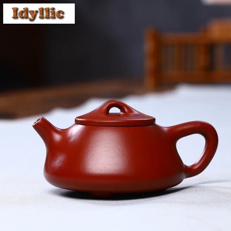 120ml Retro Yixing Purple Clay Teapots Handmade Stone Scoop Pot Raw Ore Dahongpao Mud Tea Soaking Kettle Zisha Tea Set Supplies
120ml Retro Yixing Purple Clay Teapots Handmade Stone Scoop Pot Raw Ore Dahongpao Mud Tea Soaking Kettle Zisha Tea Set Supplies
