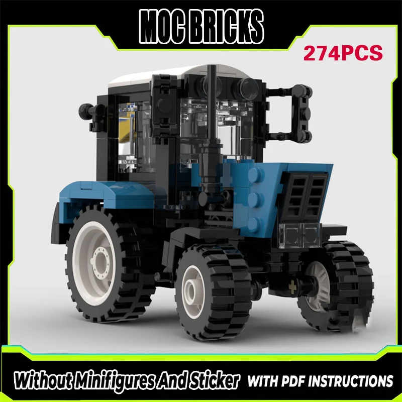 City Car Model MOC Building Bricks Classic 82.1 Agricultural Tractor Modular Technology Gifts Holiday Assemble Children Toy Suit
City Car Model MOC Building Bricks Classic 82.1 Agricultural Tractor Modular Technology Gifts Holiday Assemble Children Toy Suit