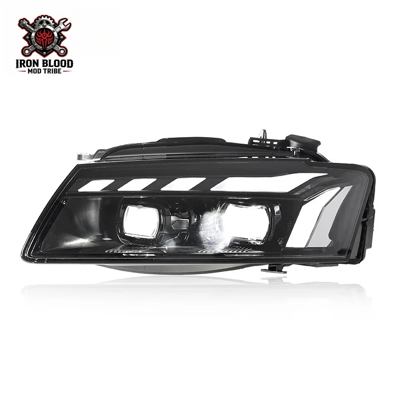 Suitable for 2008-2011 Audi A5 headlight assembly modification to RS5 style LED daytime running lights with dynamic turn signal
Suitable for 2008-2011 Audi A5 headlight assembly modification to RS5 style LED daytime running lights with dynamic turn signal