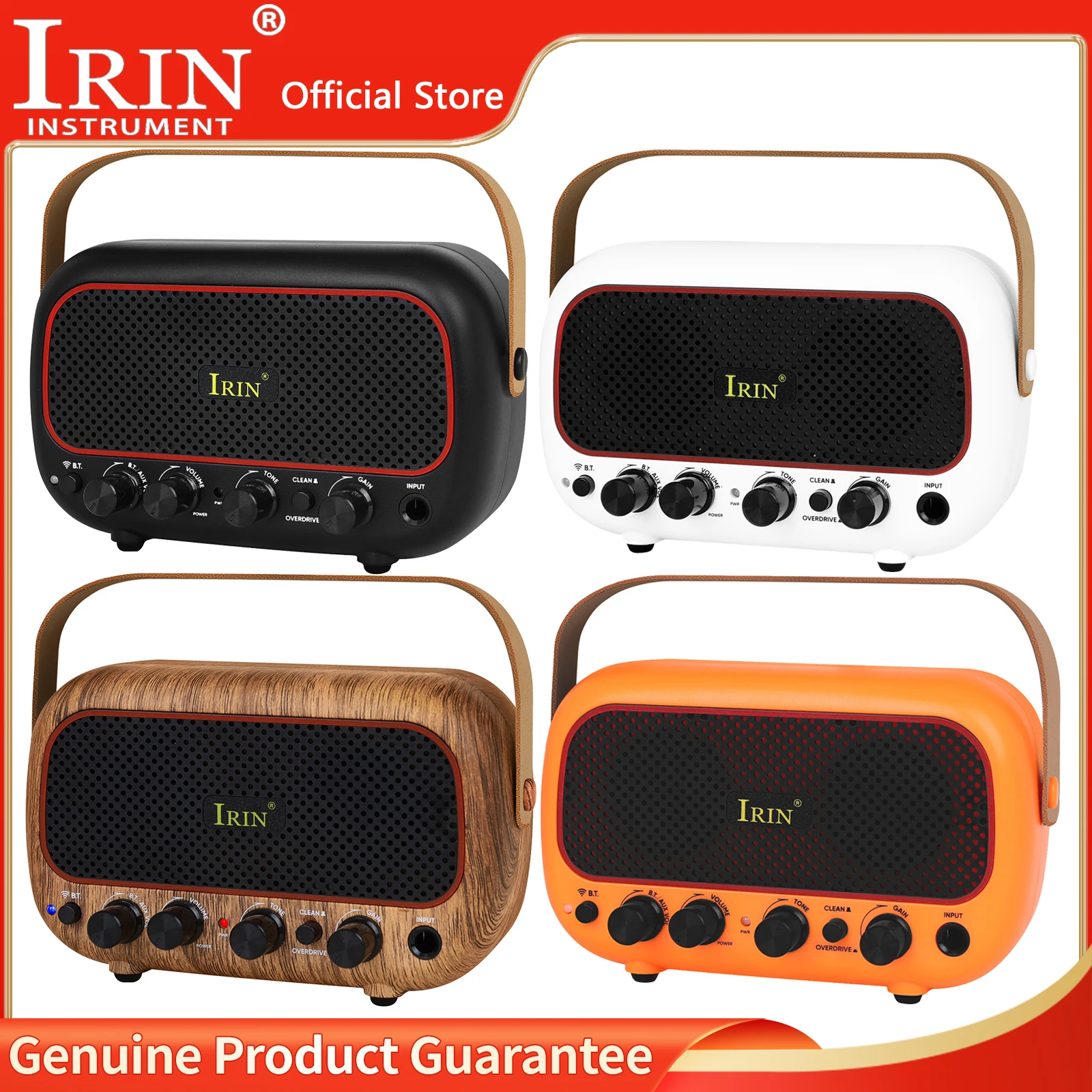 Беспроводная Bluetooth-колонка IRIN 5W MY-01 для гитарного усилителя с каналами Clean и Overdrive, аксессуары для электрогитары
Беспроводная Bluetooth-колонка IRIN 5W MY-01 для гитарного усилителя с каналами Clean и Overdrive, аксессуары для электрогитары